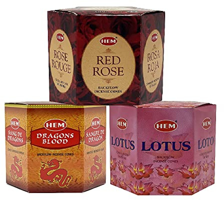 HEM Cônes variés de flux de retour, total 120 unités (lot de 3)