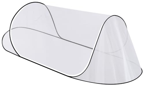 78 * 31 * 23 Inch Large Pop Up Mosquito Net, Portable Foldable Mesh Tent, Breathable Lightweight Mosquito Net Tent for Bed Camping Travel Patio
