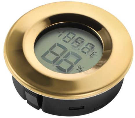 EXQUIMEUBLE Hygrometer Reptile Thermostat Aquarium Thermometer Humidity Meter for Home