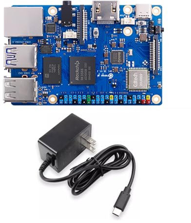 Orange Pi 3B 2GB/4GB/8GB LPDDR4 RK3566 Quad Core 64 Bit Mini OpenSource Board, 1,8 GHz Frequenz WiFi Bluetooth, unterstützt Android Debian Ubuntu mit 5 V 3 A Power (2 GB RAM)