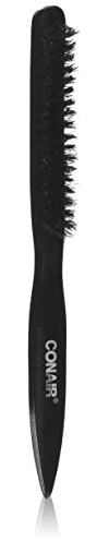Conair Slim Teasing Hair Brush, Mixed Boar Bristle