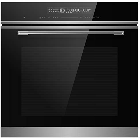 Cookology TOF690SS Touch Control Multifunction Built-in Oven, Electric, 72L