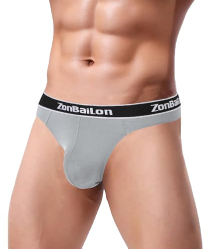 ZUOLAIYIN Bulge herrstring tanga herrstring med stor väska män sexiga tanga-trosor hipster låg midja ny