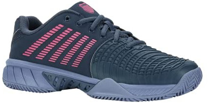 K-Swiss Performance Damen Express Light 3 HB Tennis Shoe, Orion Blue/Infinity/Carmine Rose, 38 EU