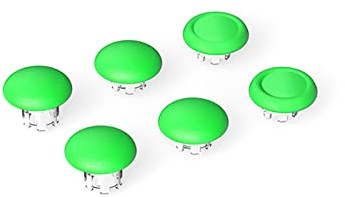 TSMORY 6Pack Thumbstick Grip Cap Controller Analogico Pollice Stick Cover Joystick Copertura protettiva per Edge Gamepad Joystick Rocker Ricambio per Controller di Gioco