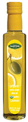 Mantova Organic Extra Virgin Olive Oil with Lemon - 8.5 fl oz