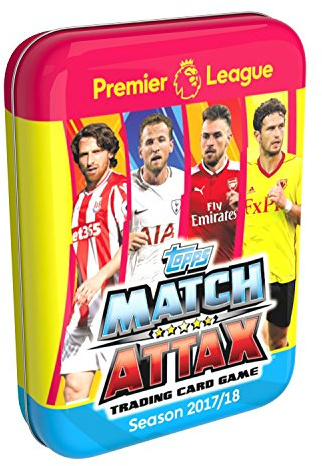 Match Attax EPL MA1718P - Juego de Cartas coleccionables de la Temporada 2017/2018 de la Premier League (no necesariamente en español)