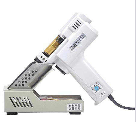 Huanyu Pistola desoldadora eléctrica S-993A, 100 W, bomba de soldadura al vacío, herramienta de soldadura de interferencia cero