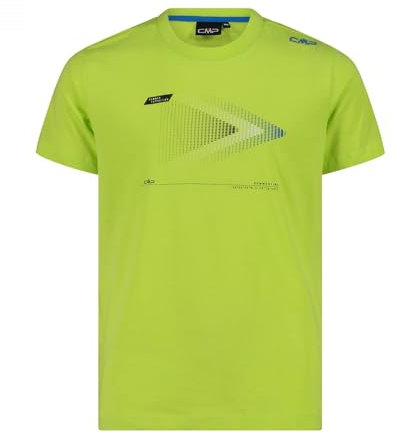 CMP Unisex Kinder 100% Cotone Da Bambini T-Shirt, lindgrün, 116