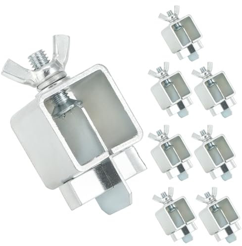 QWORK® 8 Pièces Pince de Soudage Bout à Bout, Accessoires de Soudage, Pinces de Soudage Bout à Bout Positionneur Pinces de Soudage Bout à Bout en Tôle pour Voiture, Cadre de Fenêtre, Panneau de Porte