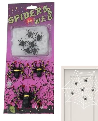 Spindelnät för Halloween-, Spindelnät för Halloween- Stark stretch, mjuk | Realistiska Lätt att forma, lätt, utomhusvisning, halloween inomhusationer, spindelation, teatercentrum, scenshower