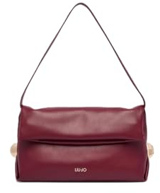 Liu Jo bolso de hombro Riccy ECS Pochette Red Wine burdeos