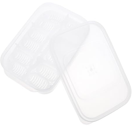 Abaodam Boîte d'Incubation pour Reptiles et Lézards Plastique Transparent Capacité 12 Œufs Incubateur Léger et Portable Adapté pour Écloserie de Reptiles et Élevage Scientifique