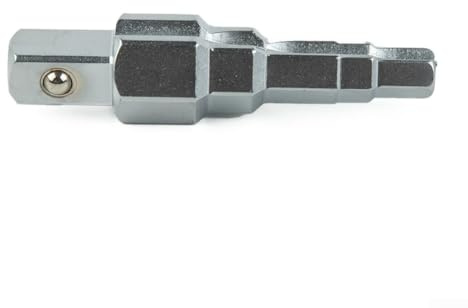 Besttoolifes Stepped Radiator Spanner 10-21mm for 1/2 Inch Drive Ratchet Handle, Carbon Steel Radiator Valve Tool and Bleed Key