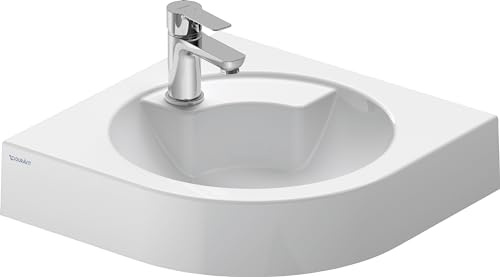 Duravit 0448450000 white, w/o Washbasin 450mm Architec corner model, without OF,w.TP,1 TH, Large