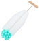 32 cm Scovolino per Bottiglie, Scovolino per Borraccia con Spugna Morbida, Antigraffio, Spazzola Bottiglie con Setole Elastiche, per la Pulizia Bottiglie Acqua Potabile e Bottiglie Vetro per Soda