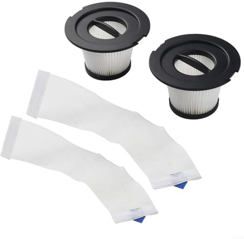 Marchfunny Confezione da 2 filtri lavabili per aspirapolvere, compatibili con modelli H.Koenig UP600 e UP810 Cordless Power Clean per un efficiente filtraggio della polvere e protezione del motore