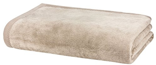 Moon couverture plaid couverture en laine beige taille xXL 220 x 240 cm
