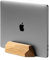 Oakywood Vertikaler Laptop Ständer - Verstellbares Schreibtisch-Dock aus Holz - Kompatibel mit MacBook Pro, MacBook Air, iPad - Handgefertigt aus Eichenholz