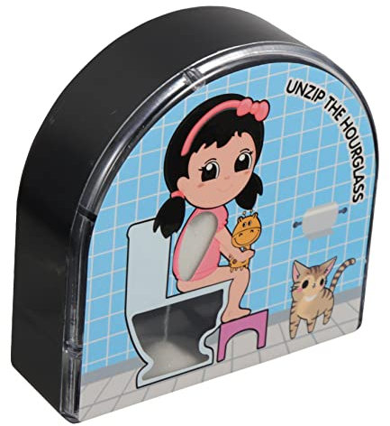 MAGICLULU Minuten-Toilette-Sanduhr-Timer Sanduhr Für Klassenzimmer Badezimmerdekoration Timer