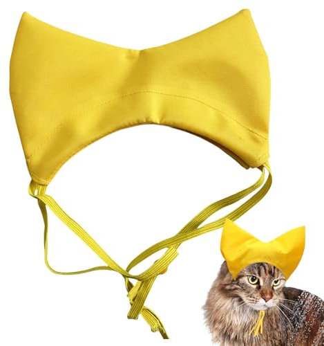 Cuffia da doccia per gatti, cappello da doccia regolabile per cani, copertura per orecchie in tessuto Oxford, protezione per le orecchie, impermeabile, accessori per animali domestici per gattini e