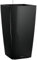 LECHUZA CUBICO Premium 40 schwarz hochglanz 18196