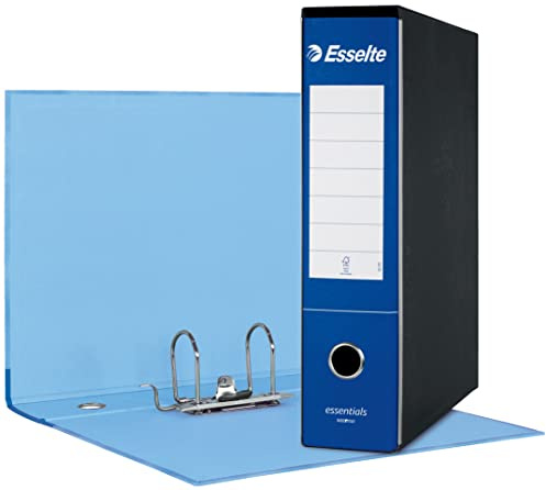ESSELTE G75 ESSENTIALS Registratore - f.to protocollo dorso 8 cm - Blu - 390775050