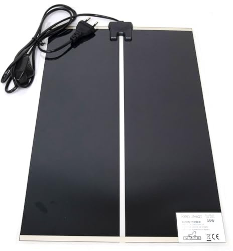 Reptiles Planet - Repti Mat - Tappeto riscaldante per Terrario - 35 W / 65 x 28 cm