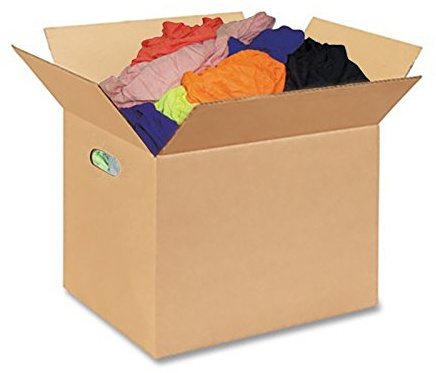 Anchor Wiping Cloth Colored Polo Knit Wiper Rags 50lb Recycled-Knit Cleaning Rags 50pc