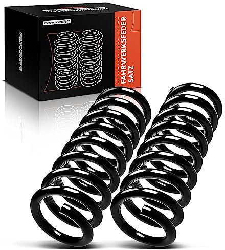 Frankberg 2x Federn Fahrwerksfeder Hinterachse Kompatibel mit W203 C180 C200 C220 C230 C240 C270 C280 C320 C350 2000-2007