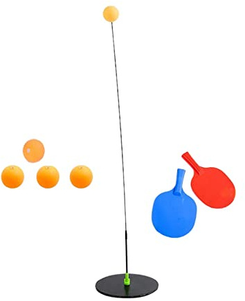 JISADER Children Table Tennis Trainer Ping Pong Paddles and Balls Training Device Parent Child Interactive Toy