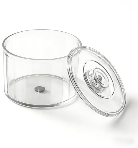 Snabbt Clean Magnetic Tumbler Polisher Barrel, smycken Tumbler, Plast Polering Barrel trum för magnetisk Tumbler, Poler maskin Tillbehör smycken verktyg