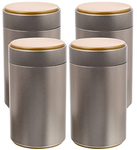 Alipis Boîtes À Café À 4 Pièces Avec Couvercles Hermétiques À En Petit Pot De Stockage De Organisateur De Sachets De Bonbons Café Porte-Récipient Alimentaire Pots De Rangement De Cuisine