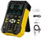 HEIBTENY Digitales Oszilloskop,DPOX180H Handheld Oszilloskope,Zweikanal-Digitaloszilloskop,2 In 1 Oszilloskop Multimeter Mit 200M Sonde 180 MHz Signalgenerator 50.000 Wfms/s(yellow EU)