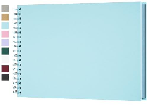 Yopih Scrapbook Album 28x20.5 cm Acid-Free Kraft Paper 50 Sheets 100 Pages