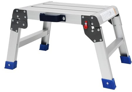 Loyoda Marchepied pliable, léger et durable, portable, en aluminium, capacité de charge maximale de 200 kg