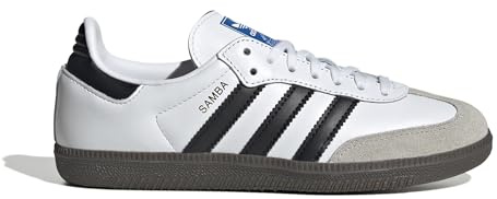 adidas Scarpe fitness unisex bambino Samba Og J, bianco, 3 UK