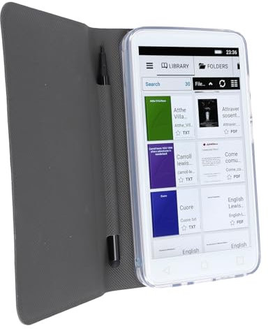 Lector de Libros Electrónicos de 5 Pulgadas, Lector de Libros Electrónicos de Android 5.1, ROM de 2GB RAM 16GB, Pantalla Táctil LCD de Pantalla Táctil Epaper Note Tomando Tableta