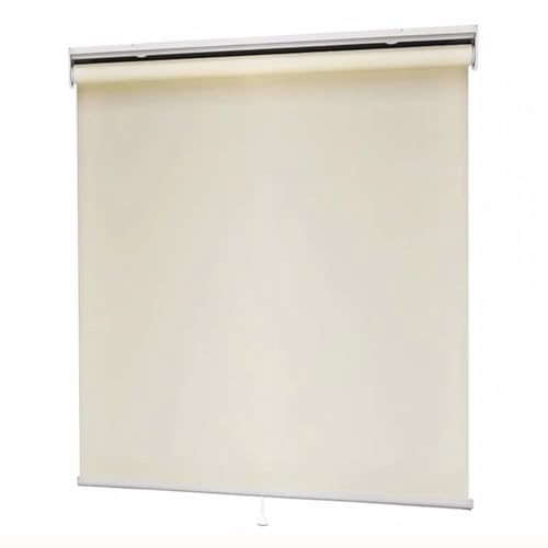 tow000ack Estores Enrollables Opacos Inalámbrica,Beige Cortina Térmica Aislante Blackout de Poliéster,Persianas con Sistema de Resortes para Hogar,Personalizada,Ancho x Alto (120cm x 210cm)