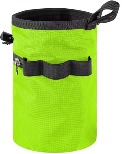 SkyPOOU Magnesia Sacks Storage Bag impermeabile gesso arrampicata su roccia & tasche con cerniere per palestra arrampicata impermeabile borsa & tasche con cerniere