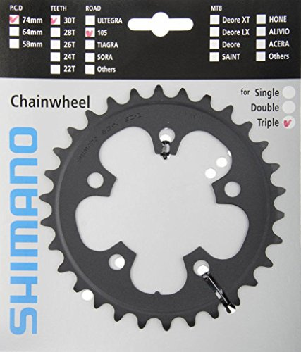 Shimano 105 Kettenblatt Schwarz 30 zähne