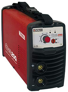 SOLTER - CORE 200i Soldador Inverter Electrodos MMA Potencia 200A, 5,5Kg Válida para TIG Lift-Arc