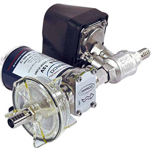 Irrifarma Pompa Autoclave 12v UP3/A Marco, Elettropompa con Pressostato, Autoadescante, per Camper, Barca, Gommone, 15 Litri Minuto, 2.5 Bar, Blu, 100% Made in Italy