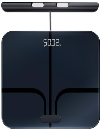hume health the body pod smart scale Körperzusammensetzungswaage 8 Elektroden – Intelligente APP-Fitnesswaage, Dualfrequenz, Präzise elektronische Waage