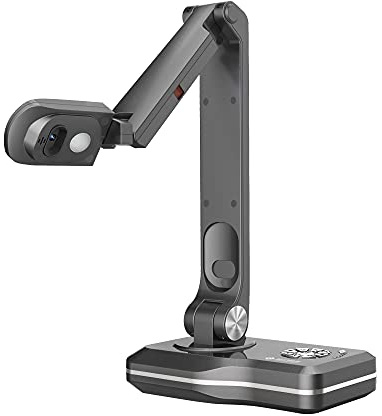 JOYUSING V500-W WiFi/USB/VGA/HDMI Four Mode 8MP Wireless Document Camera with 7200mAh Battery for Teachers, Mac, Windows, Chrome Compatible, Online Teaching