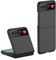 EASSGU Custodia in Silicone Adatta per Motorola Moto Razr 40 (6.9 Inches), PC Cover per Telefono Resistente Alla Caduta e Ai Graffi - Nero