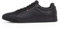 Tommy Hilfiger Herren Court Sneaker Icon Flag Essential aus Leder, Schwarz (Black), 41