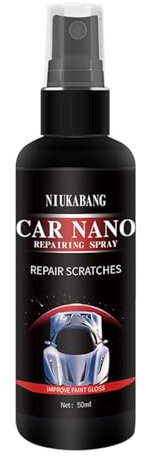 Riparazione di Graffi di Vernice per Auto,Agente di Rivestimento Nano Polacco per la rimozione dei Graffi | Auto Scratch & Swirl Remover Hand Correction System, Scratch Repairing Polish Spray per Car