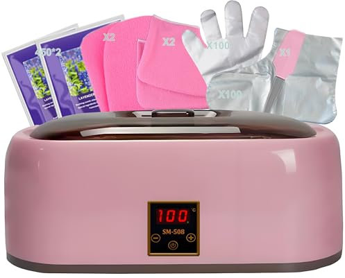 Autumn & Winter Moisturising Hand & Foot Paraffin Wax Machine - 4000ml Paraffin Wax Bath Paraffin Warming & Moisturising Kit Wachs schmilzt schnell, genießen Sie eine entspannende und verjüngende Erfa