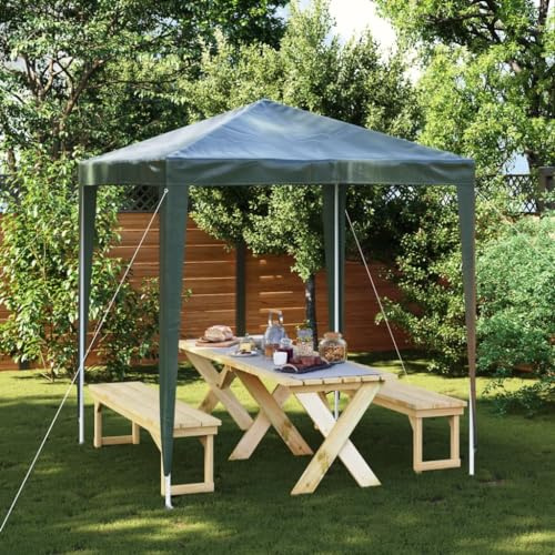 Professionellt festtält 2 x 2 m GreenHome & Garden gräsmatta och trädgård utomhus levande utomhusstrukturer baldakiner och lusthus